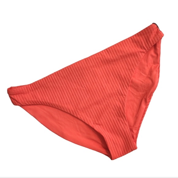 Any 3/$127 - Vitamin A Kaya Red Rib Bikini Bottoms - Picture 5 of 15